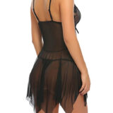 Black Baby Doll Dresses With Panty