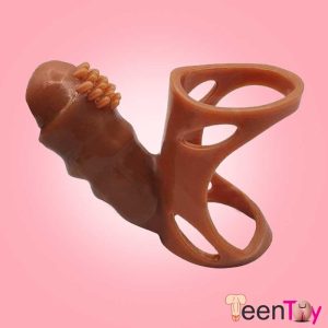 Hanjiang Solid Dildo Harness With Clitoral Stimulator SO-030