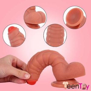 Realistic Silicone Caterpillar Dildo DNV-035