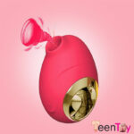 Teentoy Finger Ring Women Clitoral Sucking Licking Vibrator