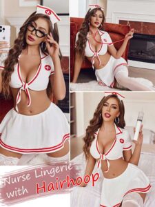 Roleplay Nurse Costume Lingerie Set SL-007