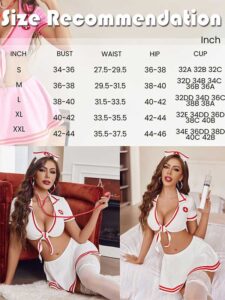 Roleplay Nurse Costume Lingerie Set SL-007