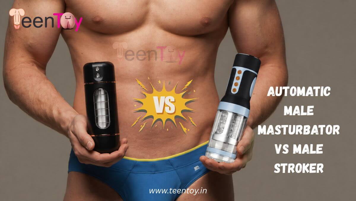 Automatic Male Masturbator vs Male Stroker