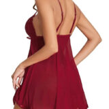 Mesh Chemise Lace Babydoll Sexy Sheer Sleepwear