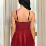 Mesh Chemise Lace Babydoll Sexy Sheer Sleepwear