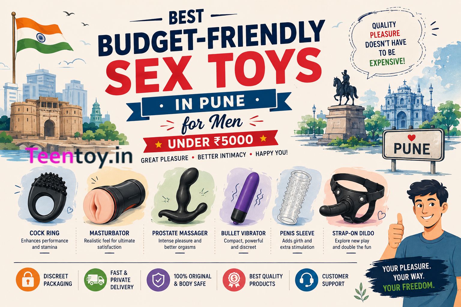 Best Budget-Friendly Sex Toys in Pune for Men